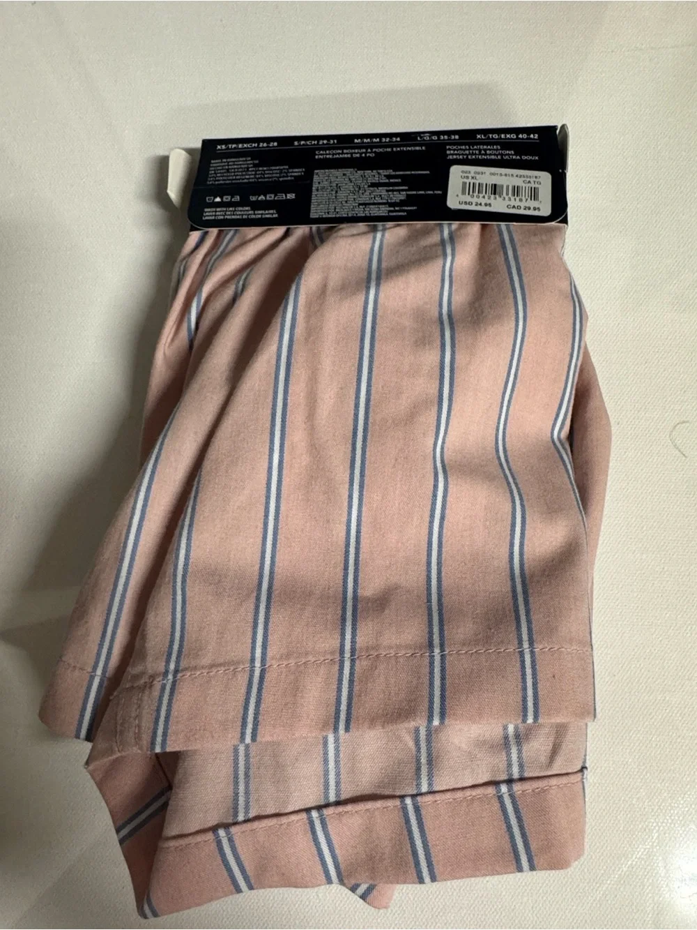 American Eagle Pocket Boxers Mens XL Pink